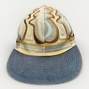 Grassroots California Artist Series Mike Fro Mens Blue Adjustable SnapBack Hat